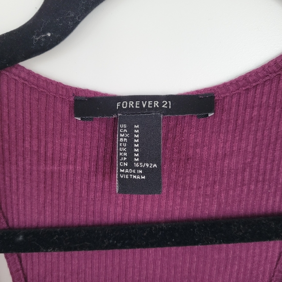 Racer back rib knit midi dress (size medium) - Picture 3 of 8